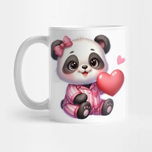 Valentine Love Panda Bear Mug